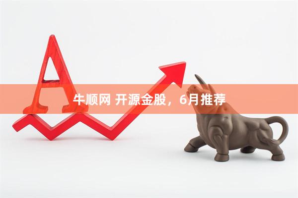 牛顺网 开源金股，6月推荐