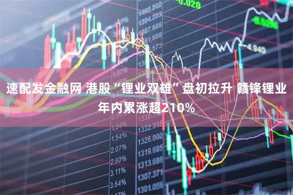 速配发金融网 港股“锂业双雄”盘初拉升 赣锋锂业年内累涨超210%