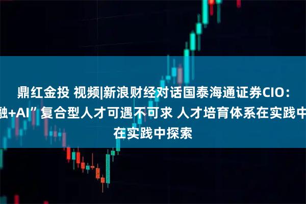 鼎红金投 视频|新浪财经对话国泰海通证券CIO：“金融+AI”复合型人才可遇不可求 人才培育体系在实践中探索